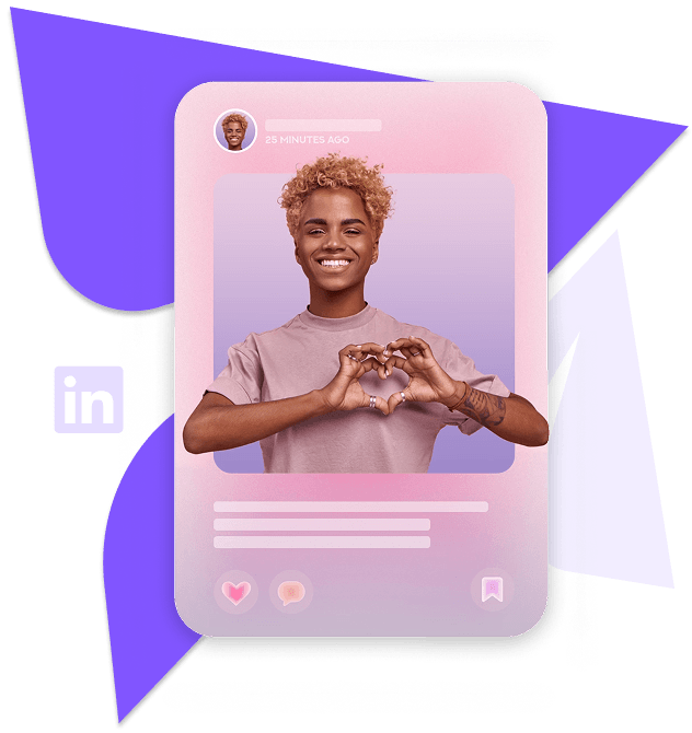 Employee advocacy visual